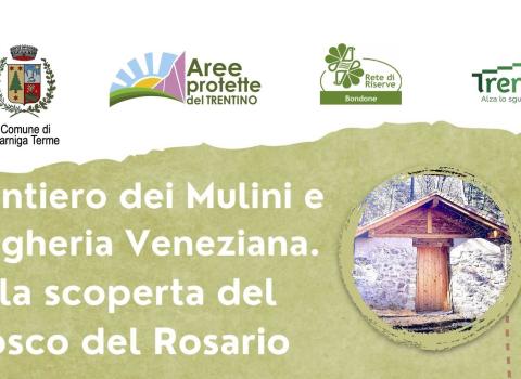 Sentiero dei mulini e segheria Veneziana